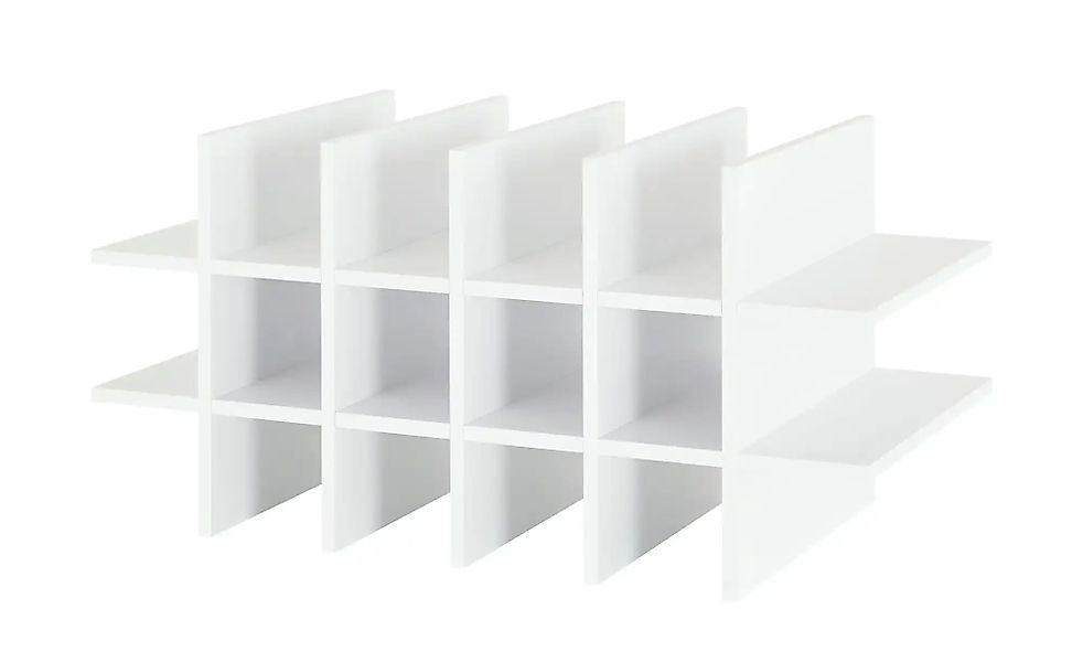 smart Regaleinsatz mit 18 Fächern  Up2U ¦ weiß ¦ Maße (cm): B: 69,8 H: 34 T günstig online kaufen