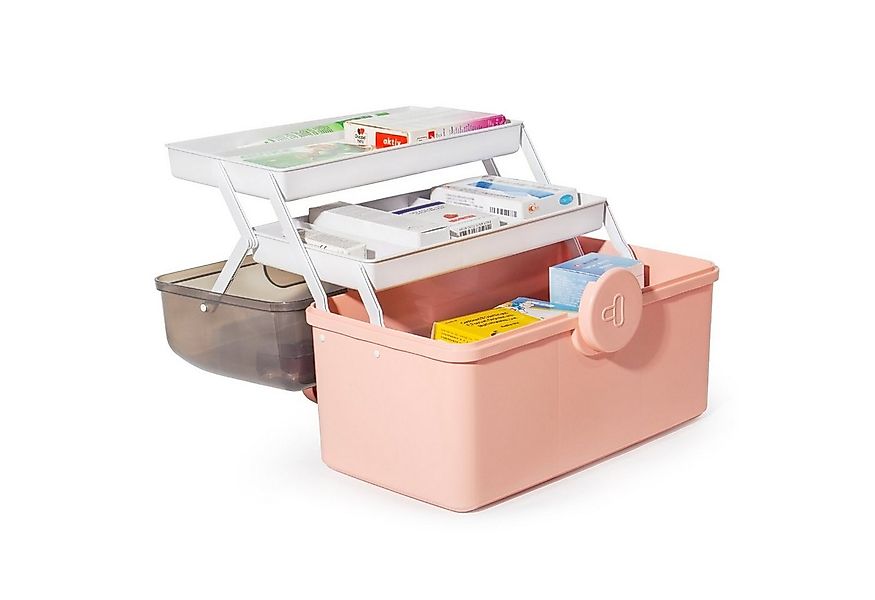 Zedelmaier Aufbewahrungsbox Medikamenten Aufbewahrung Medizinbox Apothekenb günstig online kaufen