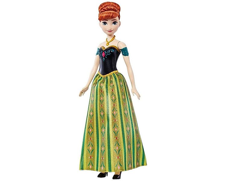 Mattel® Anziehpuppe Mattel HMG47Disney Frozen-Anna mit Sound, instrumentale günstig online kaufen