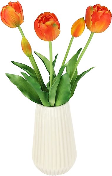 Kunstblume Real-Touch-Tulpen, I.GE.A., Höhe 33 cm, günstig online kaufen