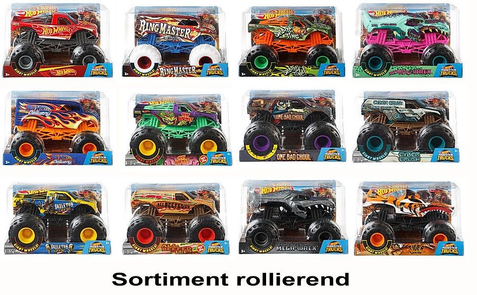 Mattel® Spielzeug-Monstertruck Hot Wheels Monster Trucks günstig online kaufen