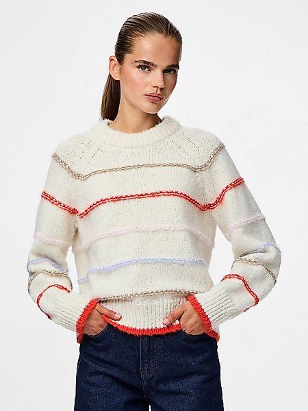 pieces Strickpullover PCNELIA LS O-NECK KNIT NOOS BC günstig online kaufen