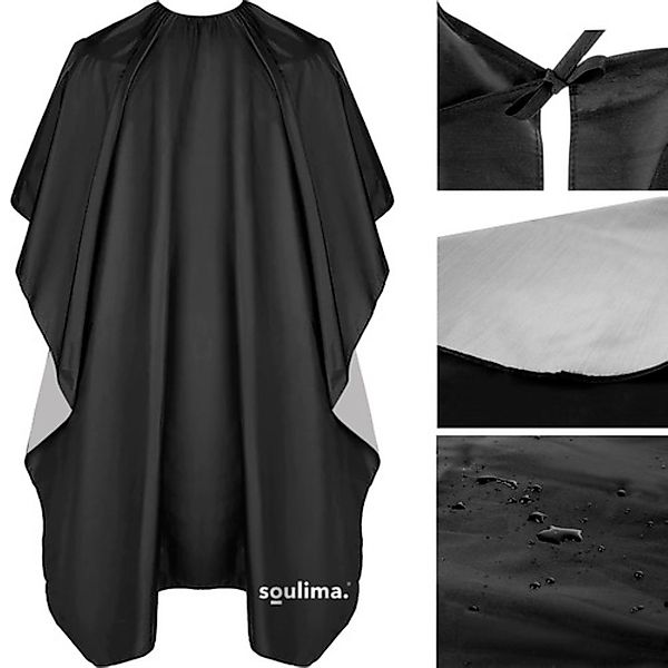 soulima Umhängeschürze Wasserdichter Friseurumhang für Haarpflege günstig online kaufen