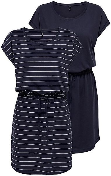 ONLY Shirtkleid ONLMAY LIFE S/S DRESS 2 PACK CS JRS (2er-Pack) Baumwolle, r günstig online kaufen
