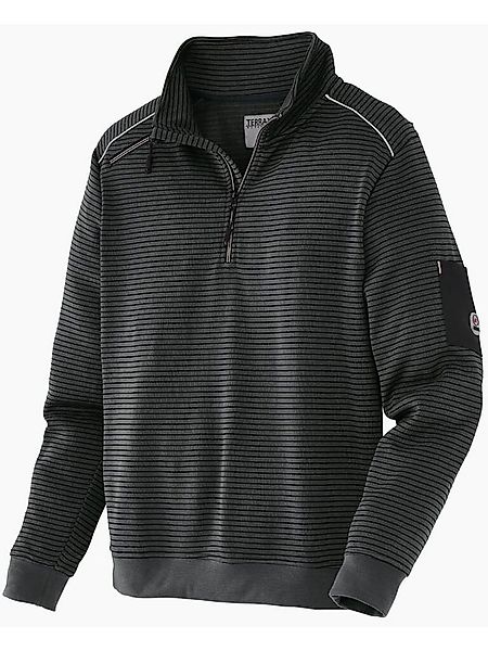 Terrax Workwear Troyer 80675 Herren Stricktroyer Troyer-Pullover mit kontra günstig online kaufen