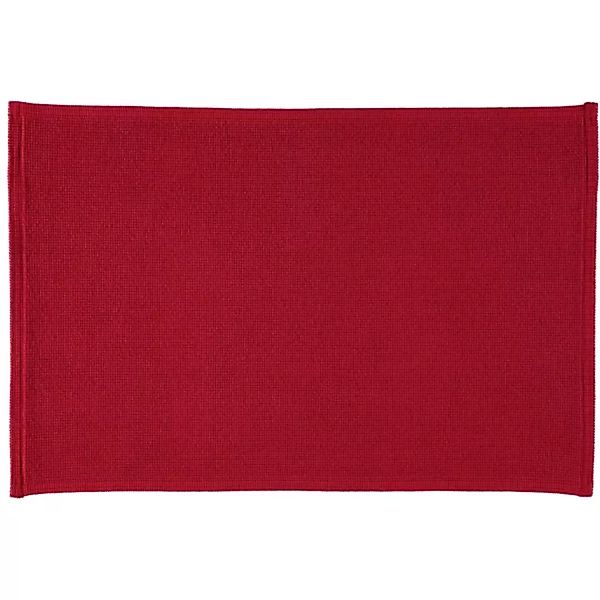 Rhomtuft - Badteppiche Plain - Farbe: cardinal - 349 - 70x120 cm günstig online kaufen