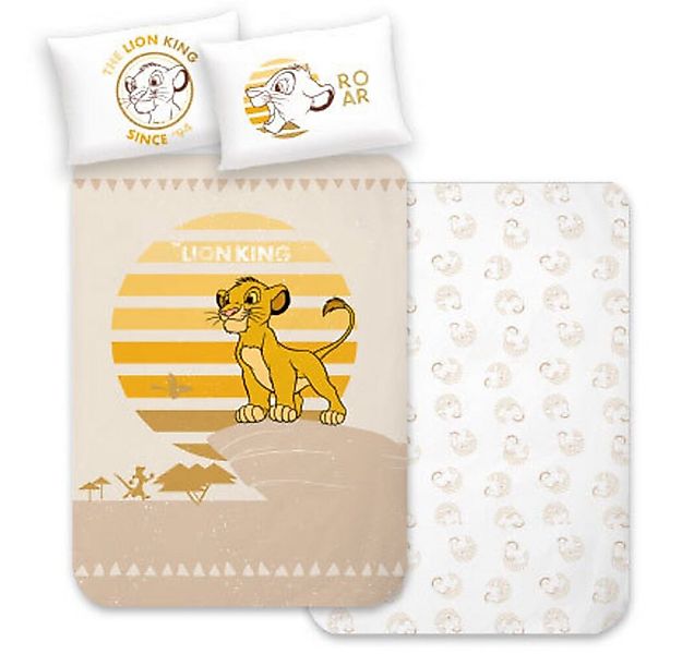 Disney Babybettwäsche Disney Lion King König der Löwen Babybettwäsche 100x1 günstig online kaufen