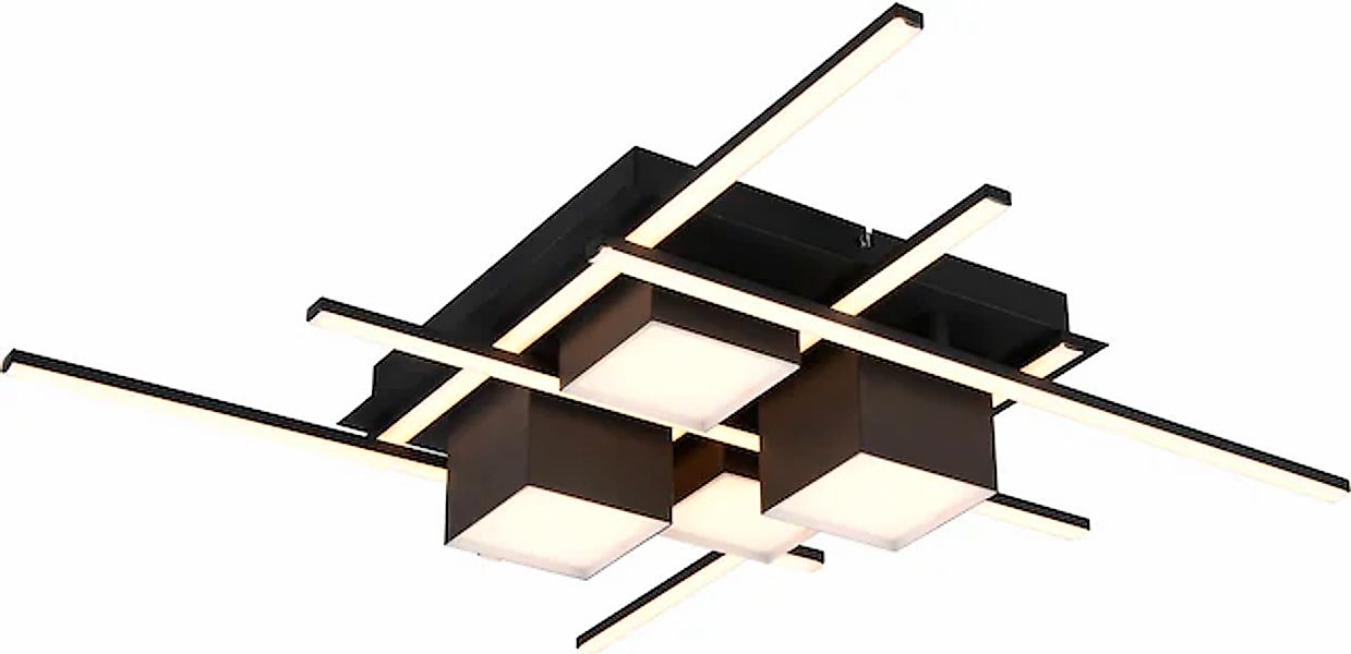 TRIO Leuchten LED Deckenleuchte »ROGER, 35W LED 4050 Lm Lichtfarbe einstell günstig online kaufen