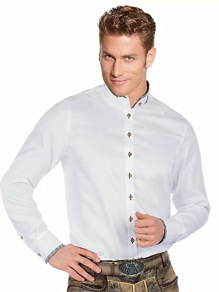 orbis Trachtenhemd Trachtenhemd SLIM FIT Herren Stehkragen Wiesn-Hemd Herre günstig online kaufen