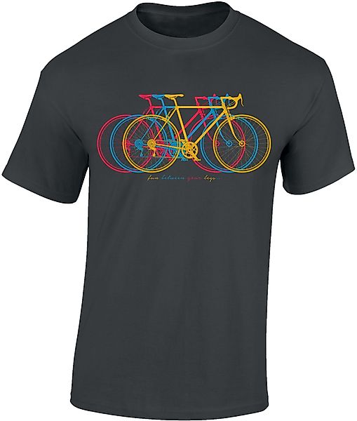 Baddery Print-Shirt Fahrrad T-Shirt Herren: "Fun günstig online kaufen