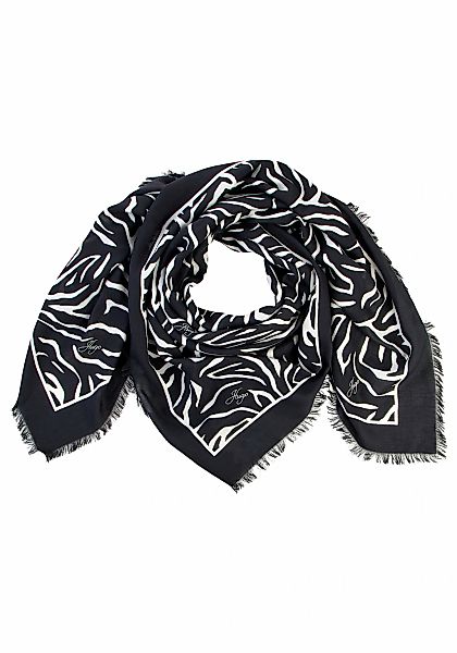 HUGO Schal "Alycia 120*120" mit HUGO-Logodrucken günstig online kaufen