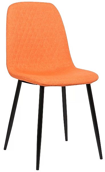 Stuhl Giverny-orange-Stoff günstig online kaufen