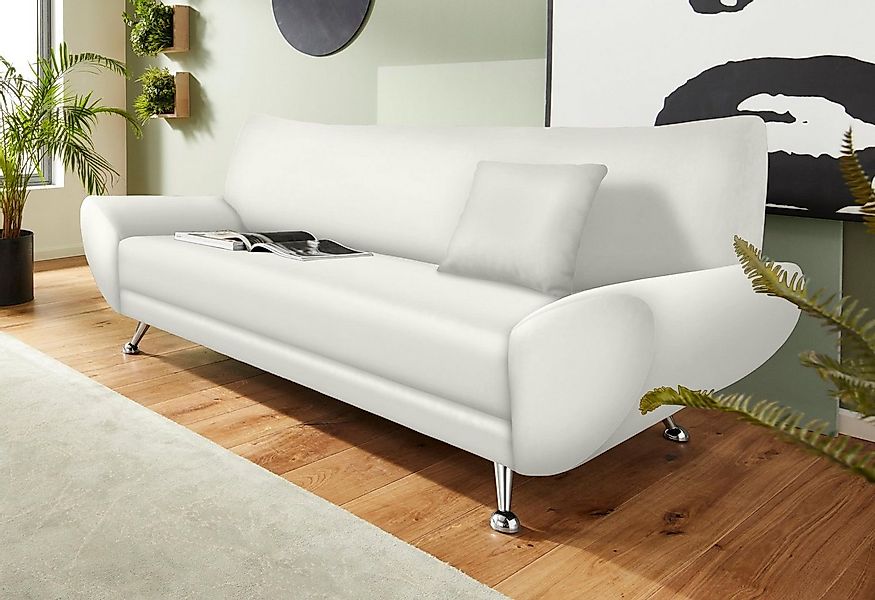 Home affaire 3-Sitzer "Saltare elegant und komfortabel, toller Designfuß" günstig online kaufen