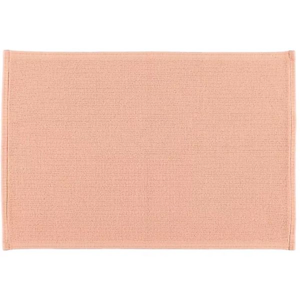 Rhomtuft - Badematte Plain - Farbe: peach - 405 - 60x90 cm günstig online kaufen