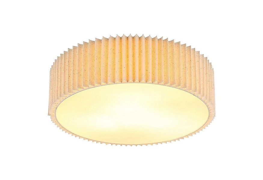 GLOBO LIGHTING Deckenleuchte PAGE, 3-flammig, Beige, Schwarz, Metall, ohne günstig online kaufen