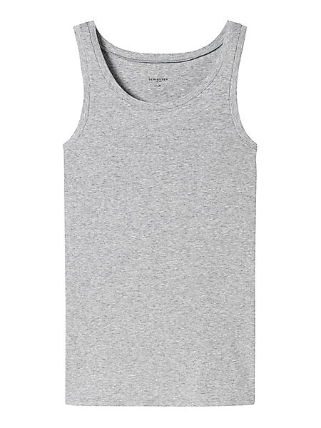 Schiesser Tanktop Pure Rib Tank-top unterhemd günstig online kaufen