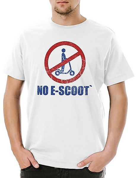 Urban Backwoods Print-Shirt No E-Scoot Herren T-Shirt Gegen Anti Against E- günstig online kaufen