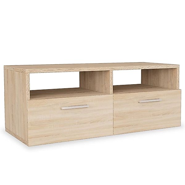 Tv Schrank Spanplatte 95 X 35 X 36 Cm Eiche günstig online kaufen