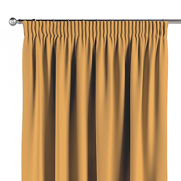 Vorhang mit Kräuselband, honiggelb, Blackout 300 cm (269-52) günstig online kaufen