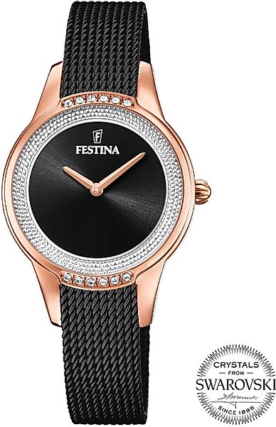 Festina Quarzuhr Mademoiselle F20496/2, Armbanduhr, Damenuhr, günstig online kaufen