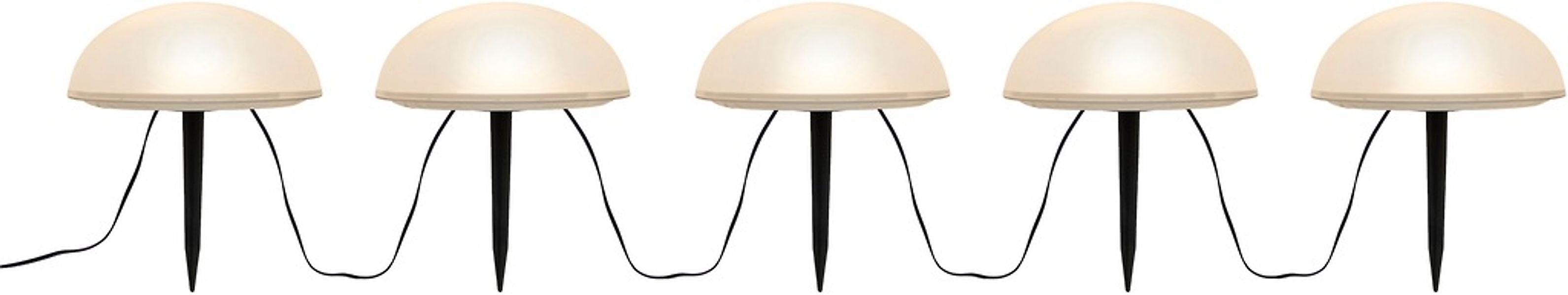 my home LED Solarleuchte "Primala, LED-Solar Gartensteckerr, 5er Set, halbk günstig online kaufen