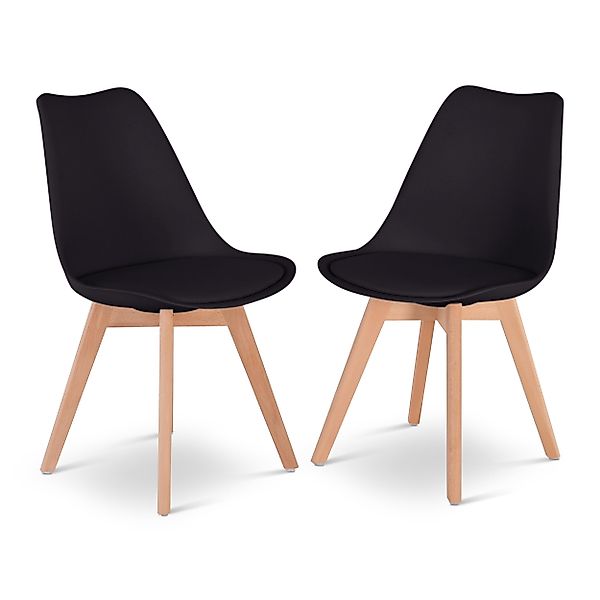 Raburg Esszimmerstuhl Küchenstuhl im Retro-Design, gepolstert, günstig online kaufen