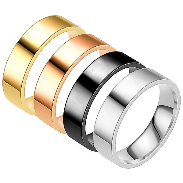 Taffstyle Fingerring Ring Partnerring Edelstahl Fingerring günstig online kaufen