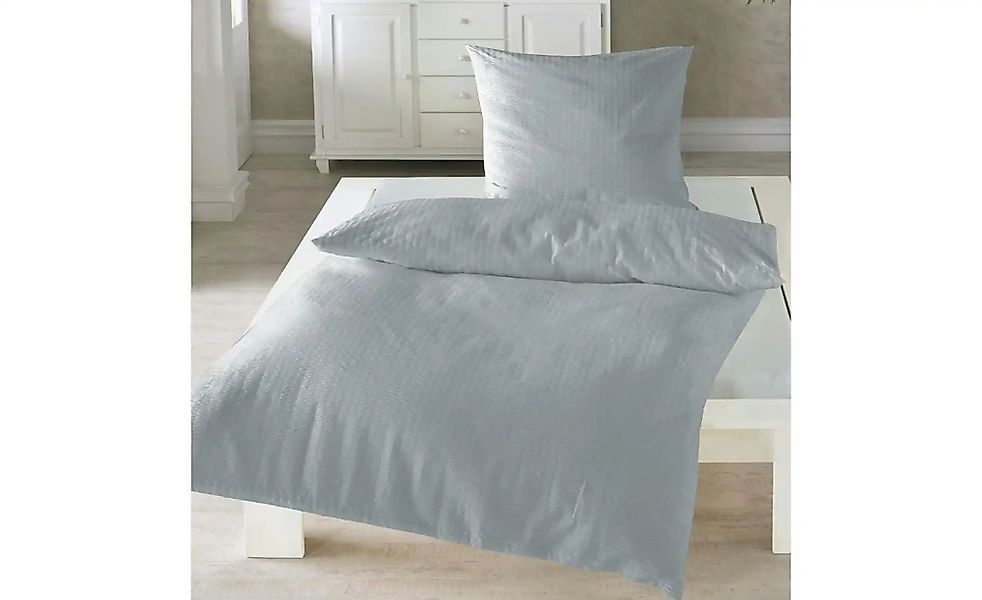 BIERBAUM Bettwäsche "Chic Uni" 2 Stk. Schickes Unidesign: Modern und elegan günstig online kaufen