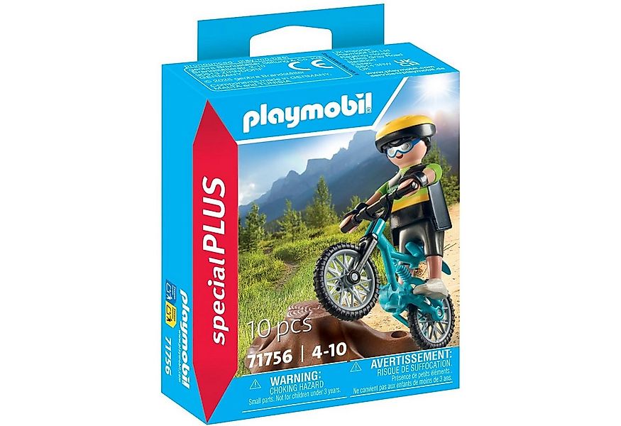 Playmobil® 71756 Mountainbiker Konstruktions-Spielset günstig online kaufen