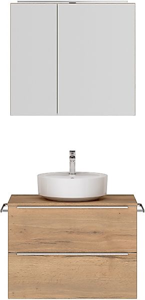 nobilia® Badmöbel-Set »Alvene«, (2 St., vormontiert, mit Soft-Close), inkl. günstig online kaufen