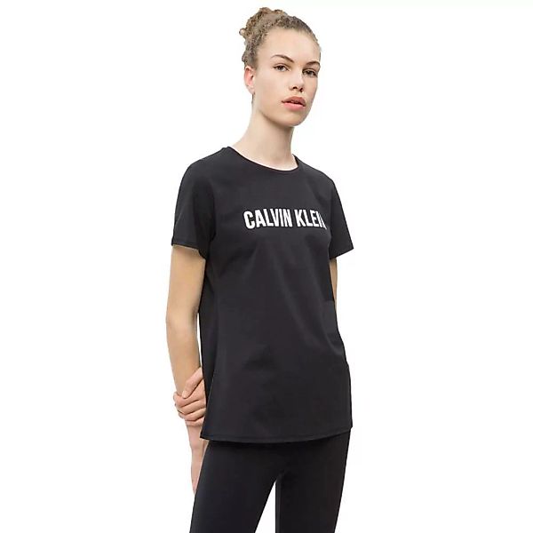 Calvin Klein Performance Logo Kurzärmeliges T-shirt S Ck Black günstig online kaufen