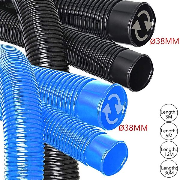 Melko Poolschlauch Schwimmbadschlauch Ø 38mm in günstig online kaufen