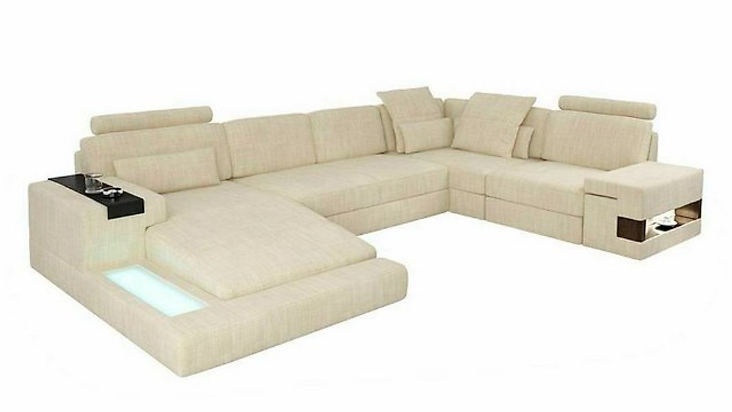 JVmoebel Ecksofa Ecksofa Eck Polster Wohnlandschaft Couch Sofa Ecken U Form günstig online kaufen