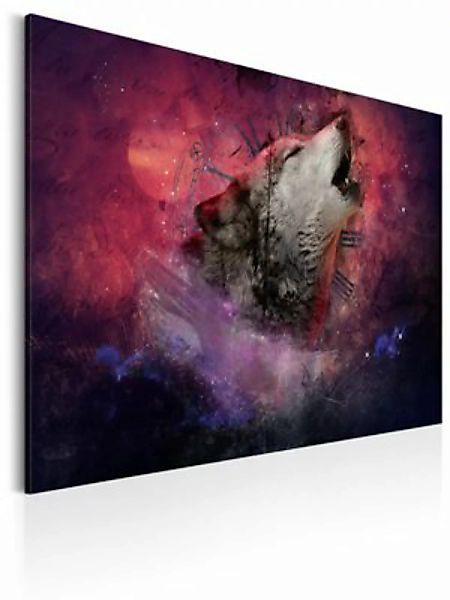 artgeist Wandbild Die Zeit der Wölfe mehrfarbig Gr. 60 x 40 günstig online kaufen