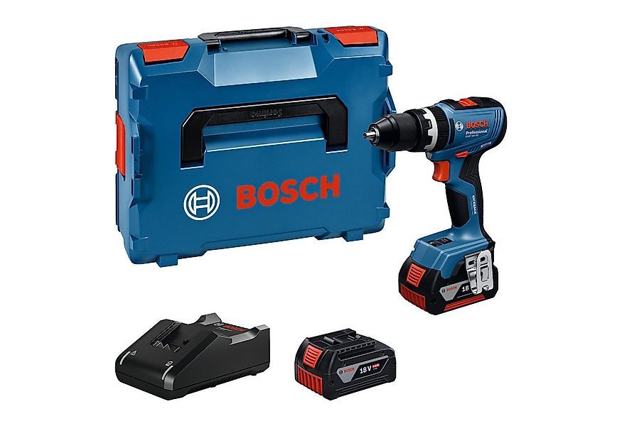 Bosch Professional Akku-Schlagbohrschrauber »GSB 18V-65«, Inkl. 2x Akku GBA günstig online kaufen