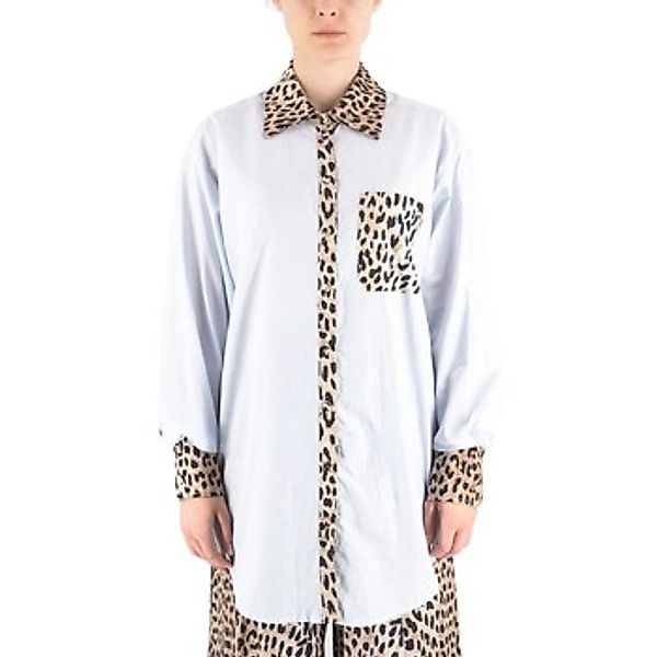 Front Street 8  Blusen Oxford-Hemd mit Leopardenmuster günstig online kaufen