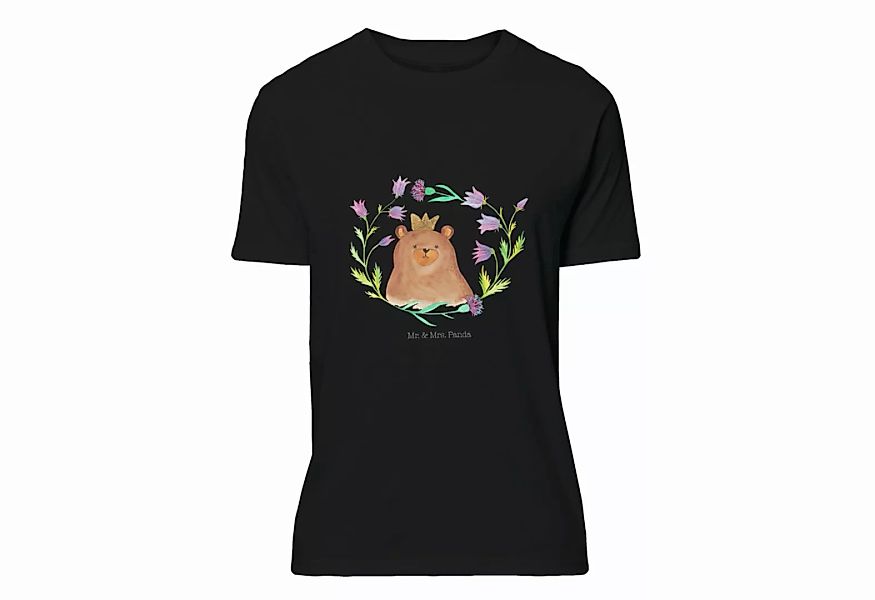 Mr. & Mrs. Panda T-Shirt Bär Königin - Schwarz - Geschenk, T-Shirt, Teddybä günstig online kaufen