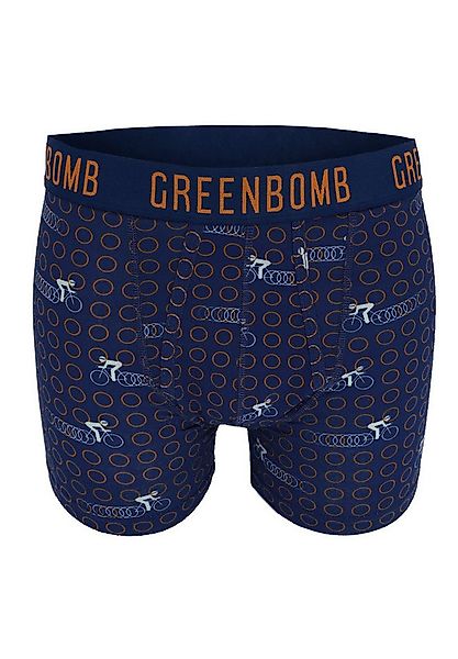 GreenBomb Boxer Trunk Bike Rings Motiv Fahrrad GOTS-zertifizierte Herstellu günstig online kaufen