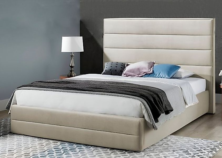 Xlmoebel Bett Neues Doppelbett mit Polsterdesign für luxuriöse Schlafzimmer günstig online kaufen