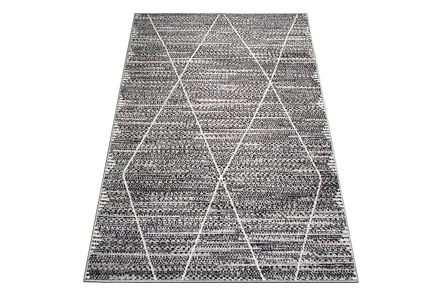 oKu-Tex Teppich HARMONIA, Wohnzimmer, weicher Kurzflor, Boho, Rechteckig, H günstig online kaufen