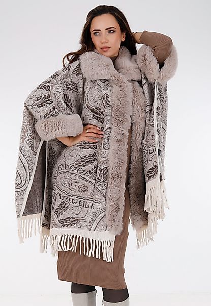 YC Fashion & Style Poncho Capemantel günstig online kaufen