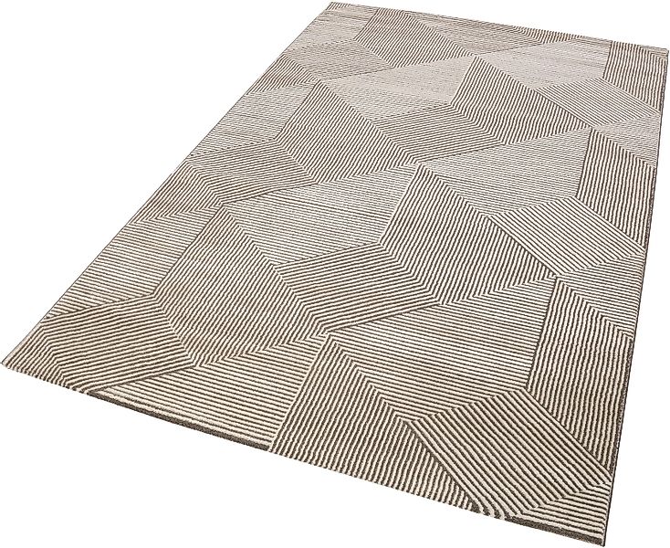 Esprit Teppich »Velvet Groove ESP-8780«, rechteckig, 12 mm Höhe, Kurzflor, günstig online kaufen