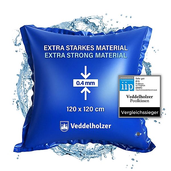 Veddelholzer Garten aufblasbare Whirlpoolabdeckung XXL 120 günstig online kaufen