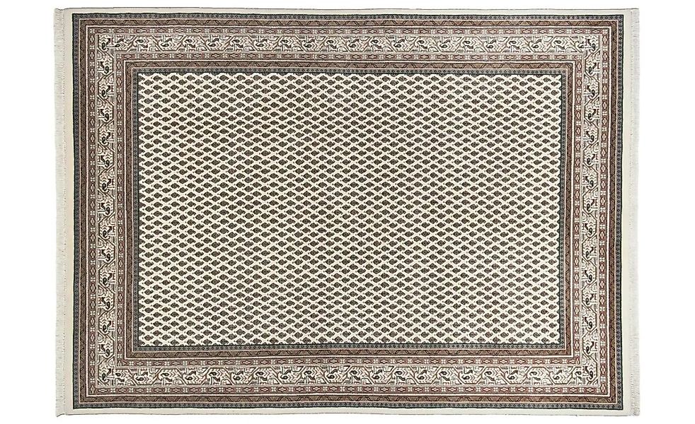 THEKO Orientteppich  Abbas Meraj ¦ creme ¦ Wolle ¦ Maße (cm): B: 90 Teppich günstig online kaufen