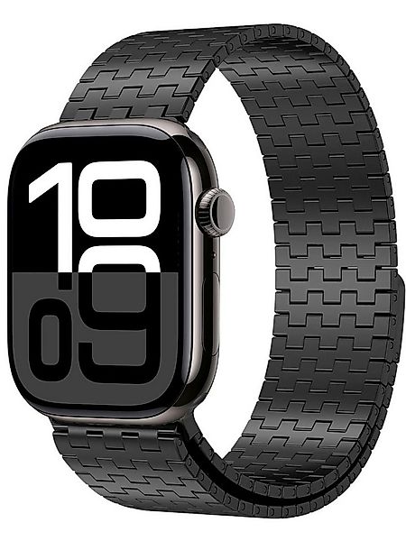 S&T Design Smartwatch-Armband Edelstahl Armband für Apple Watch Magnetisch günstig online kaufen