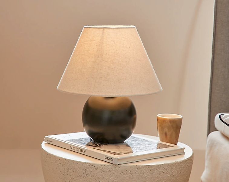LeGer Home by Lena Gercke Schreibtischlampe »Amara, Tischlampe mit Schnursc günstig online kaufen