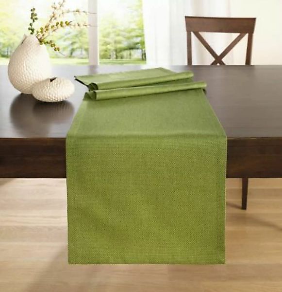 HOME Living Tischläufer SPAR-SET 2x Green Tischläufer grün günstig online kaufen