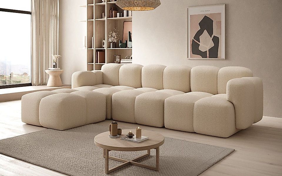 Luxusbetten24 Sofa Designer L Sofa Celly, günstig online kaufen