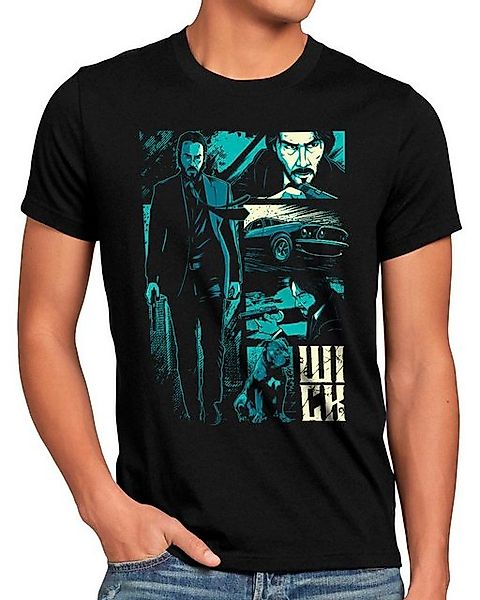 style3 T-Shirt Get Him john wick keanu reeves 2 3 4 5 6 blu-ray dvd günstig online kaufen