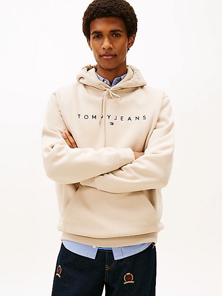 Tommy Jeans Hoodie "TJM REG LINEAR LOGO HOODIE EXT", mit Logo-Stickerei günstig online kaufen